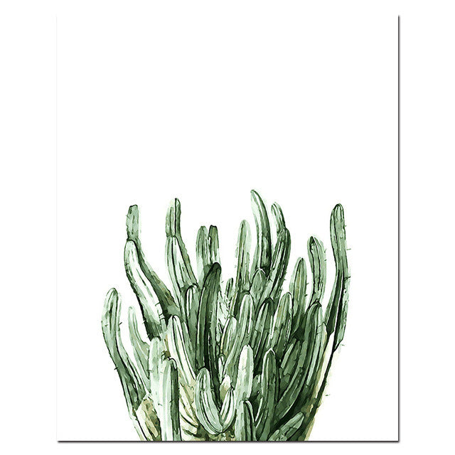 Home Decor Green Plant Canvas Painting Home Decor Green Plant Canvas Painting